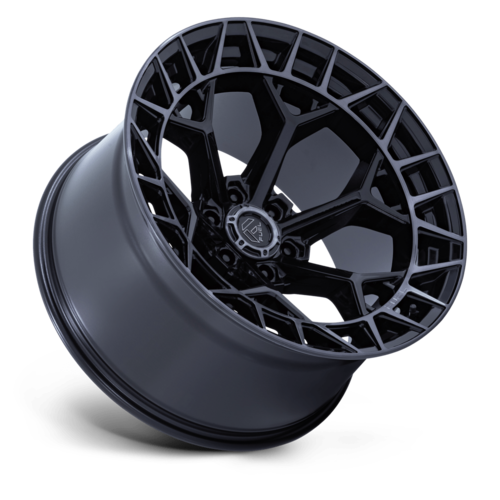 Fuel 1PC FC873 Charger 20x9 Gloss Black Wheel with Brushed Dark Tint, 6x5.5 Bolt Pattern, +20 Offset