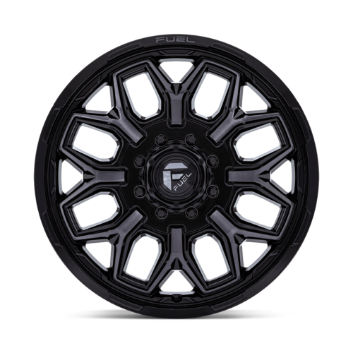 Fuel 1PC D875 Flux Dually 20x8.25 Wheel, 8x210 Bolt Pattern, +104 Offset, Gloss Black