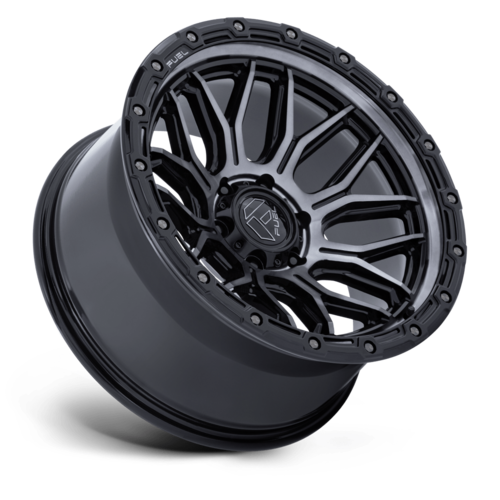 Fuel 1PC FC881 Surge 20x9 8x180 Gloss Black Machined Gray Tint Wheel