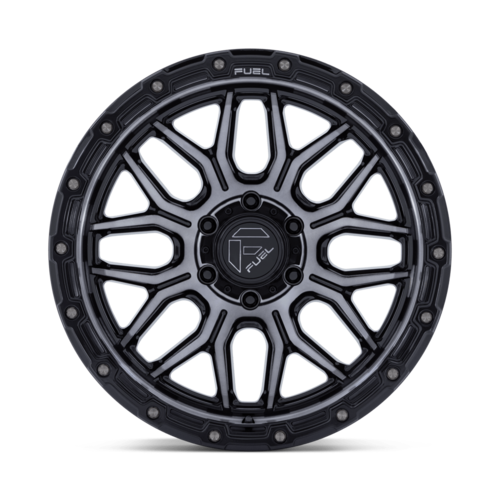 Fuel 1PC FC881 Surge 20x9 Gloss Black Machined Gray Tint Wheel, 5x5 Bolt Pattern