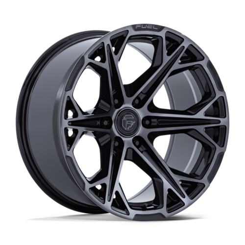 Fuel 1PC FC886 Hammerhead 22x10 Gloss Black Dark Tinted Clear Wheel, 6x5.5 Bolt Pattern, -18 Offset