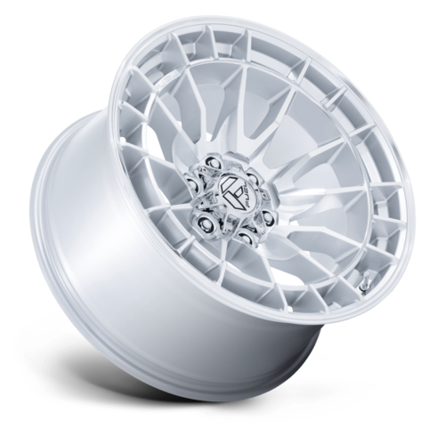 Fuel 1PC FC888 Revolt 17x8.5 Wheel, 6x5.5 Bolt Pattern, Hyper Silver Machined Face