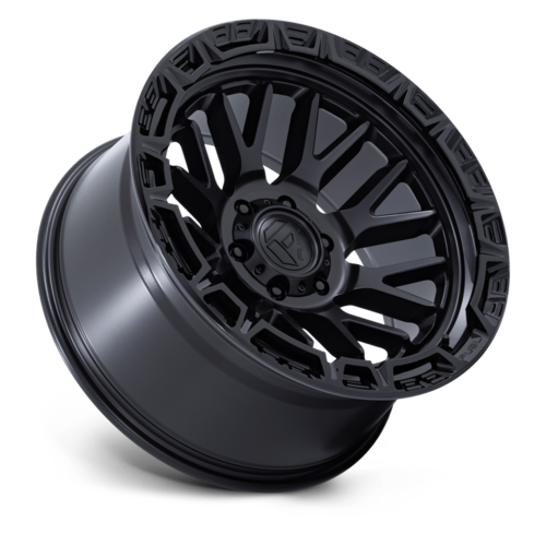 Fuel 1PC FC890 Rail 20x10 6x135 Matte Black Wheel with Gloss Black Lip