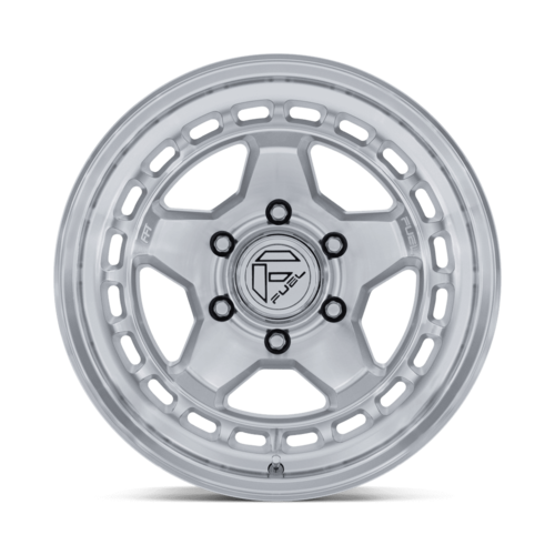 Fuel 1PC FC894 Core 17x8.5 Wheel, 5x127 Bolt Pattern, +25 Offset, Hyper Silver Machined Face