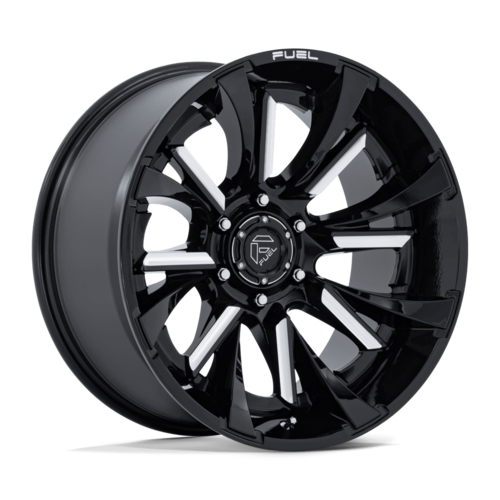 Fuel 1PC FC895 Tantrum 22x10 Wheel, 8x6.5 Bolt Pattern, -18 Offset, Gloss Black Milled