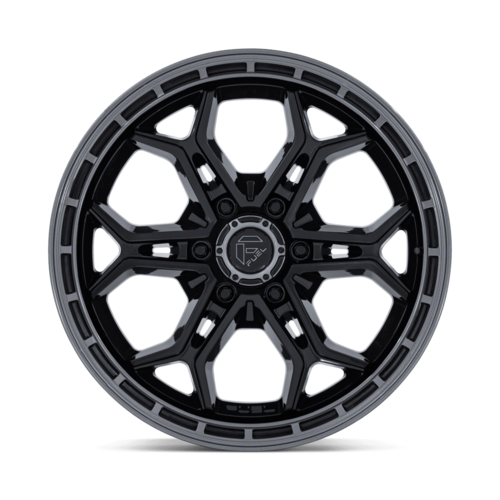 Fuel 1PC FC896 Heathen 20x9 Gloss Black Wheel with Gloss Gunmetal Lip, 6x5.5 Bolt Pattern