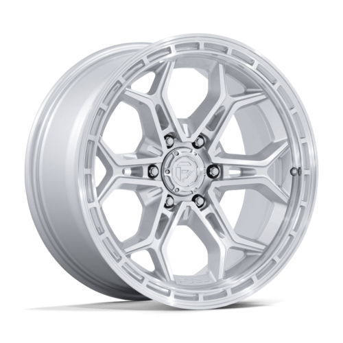 Fuel 1PC FC896 Heathen 20x9 Wheel, 6x135 Bolt Pattern, +1 Offset, Gloss Silver with Machined Face
