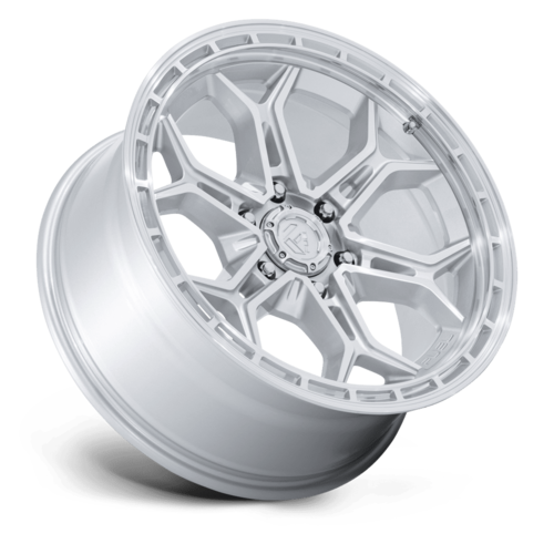 Fuel 1PC FC896 Heathen 20-Inch Gloss Silver Machined Face Wheel, 6x135, +20 Offset