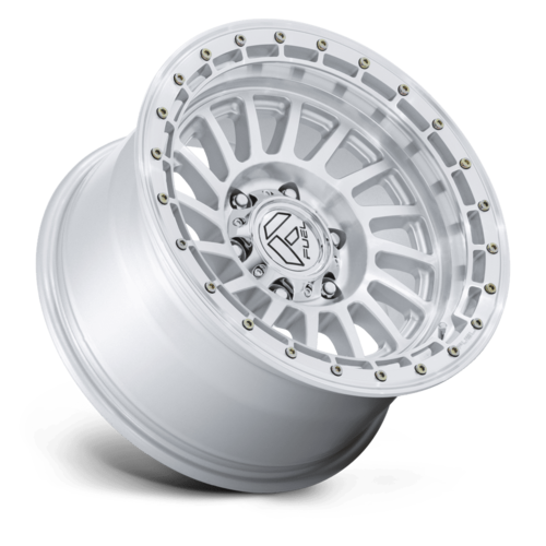 Fuel 1PC FC897 Havoc 17x9 5x5 -12 Gloss Silver Wheel with Machined Face