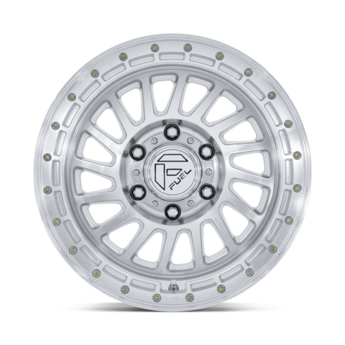 Fuel 1PC FC897 Havoc 17x9 5x5 -12 Gloss Silver Wheel with Machined Face