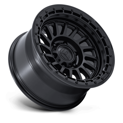 Fuel 1PC FC897 Havoc 17x9 Wheel, 6x5.5 Bolt Pattern, +1 Offset, Matte Black with Gloss Black Lip