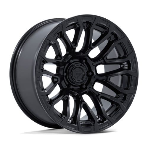 Fuel 1PC FC899 Chisel 20-Inch Blackout Wheel, 6x5.5 Bolt Pattern, +1 Offset