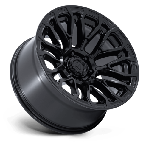 Fuel 1PC FC899 Chisel 20-Inch Blackout Wheel, 6x5.5 Bolt Pattern, +1 Offset