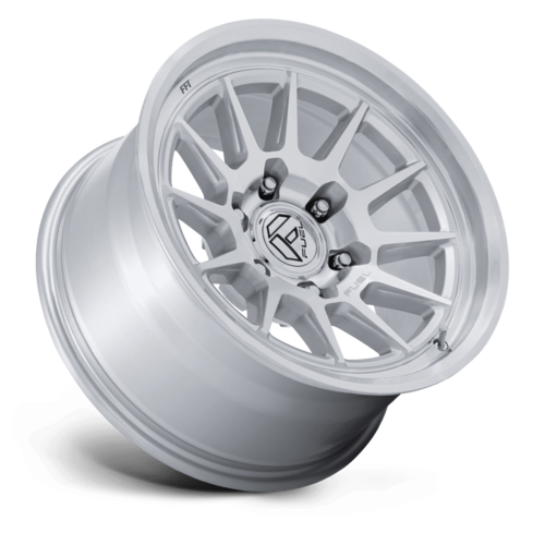 Fuel 1PC FC902 Spur 17x9 Wheel, 6x5.5 Bolt Pattern, +1 Offset, Gloss Silver with Machined Face