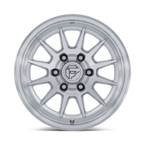 Fuel 1PC FC902 Spur 17x9 Wheel, 6x5.5 Bolt Pattern, -12 Offset, Gloss Silver with Machined Face