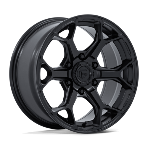 Fuel 1PC FC903 Splicer 17-Inch Blackout Wheel, 6x5.5 Bolt Pattern, +25 Offset