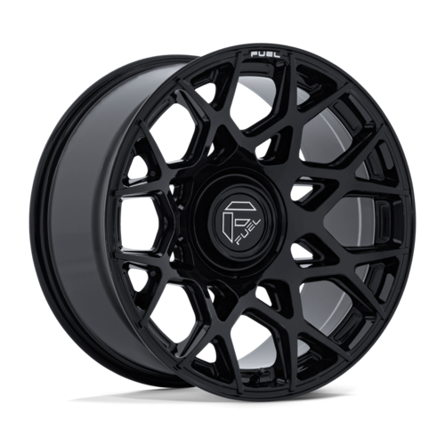 Fuel 1PC FC907 Heist 20x10 Gloss Black Wheel, 5x5 and 5x5.5 Bolt Pattern, -18 Offset