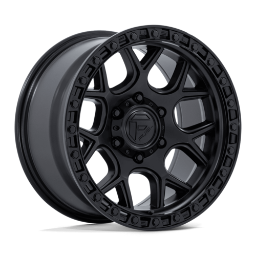 Fuel 1PC FC908 Puma 17x9 Matte Black Wheel with Gloss Black Lip, 5x5 Bolt Pattern and -12 Offset