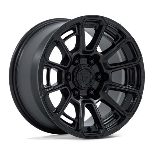 Fuel 1PC FC910 Foxhound 17-Inch Blackout Wheel, 6x5.5 Bolt Pattern, +1 Offset