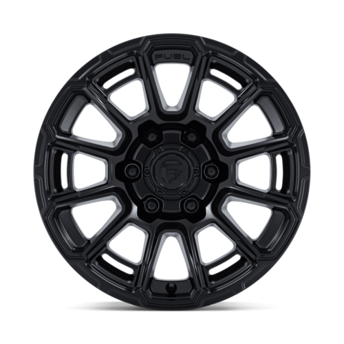 Fuel 1PC FC910 Foxhound 17-Inch Blackout Wheel, 6x5.5 Bolt Pattern, +1 Offset