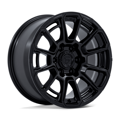 Fuel 1PC FC910 Foxhound 18x9 Wheel, 6x5.5 Bolt Pattern, +20 Offset, Blackout Finish