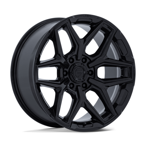 Fuel 1PC FLUX Gloss Black 22-Inch Wheel, 6x135 Bolt Pattern, +20 Offset