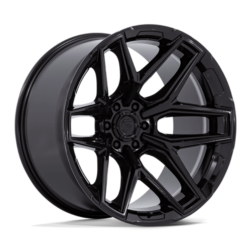 Fuel 1PC FLUX Gloss Black 24-Inch Wheel, 24x10, 6x135 Bolt Pattern, +0 Offset