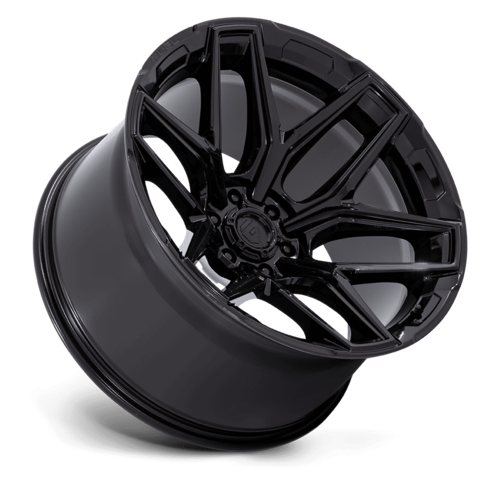 Fuel 1PC FLUX Gloss Black 24x10 Wheel, 6x5.5 Bolt Pattern, 0mm Offset