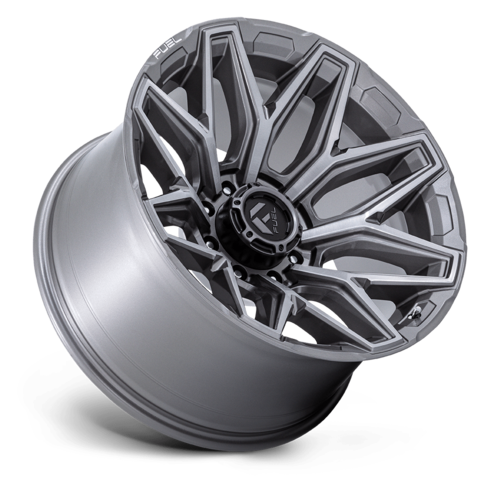 Fuel 1PC Flux Platinum 22x10 Wheel, 8x170 Bolt Pattern, -18 Offset