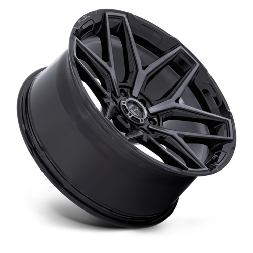 Fuel 1PC FLUX 20x9 Wheel, 6x5.5 Bolt Pattern, +1 Offset, Gloss Black Brushed Face