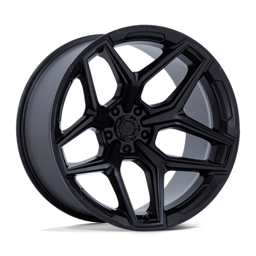 Fuel 1PC FLUX 20x10 5x127 -18mm Blackout Wheel