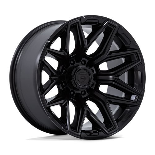 Fuel 1PC FLUX 22-Inch x 10-Inch Blackout Wheel, 8x180 Bolt Pattern, -18 Offset