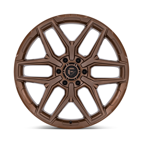 Fuel 1PC FLUX 24x10 Platinum Bronze Wheel, 6x5.5 Bolt Pattern, +0 Offset