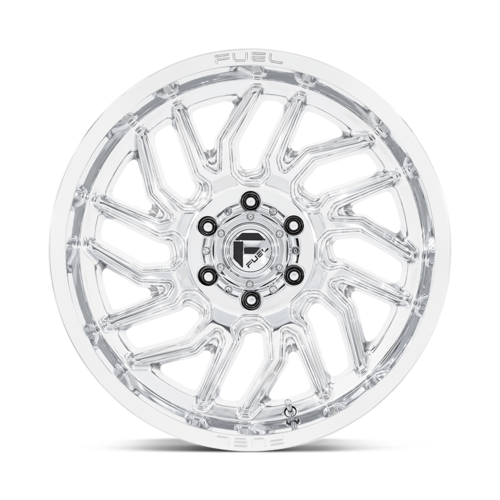 Fuel 1PC D809 Hurricane 20x10 6x135 Polished Milled Wheel, -18 Offset