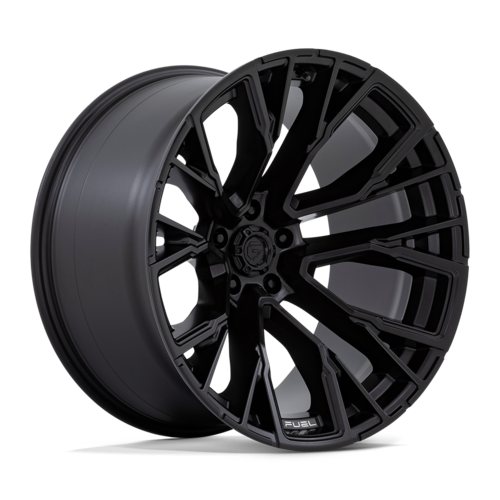 Fuel 1PC D847 Rebar 22x12 Wheel, 5x127 Bolt Pattern, -44 Offset, Blackout Finish