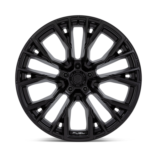 Fuel 1PC D847 Rebar 22x12 Wheel, 5x127 Bolt Pattern, -44 Offset, Blackout Finish