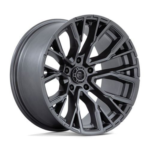 Fuel 1PC D848 Rebar 20x10 Matte Gunmetal Wheel, 5x5.0 Bolt Pattern, -18 Offset