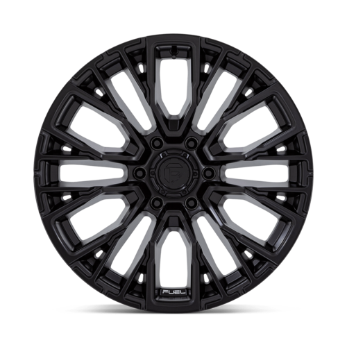 Fuel 1PC D847 Rebar 20x9-Inch Blackout Wheel, 6x135 Bolt Pattern, +1 Offset