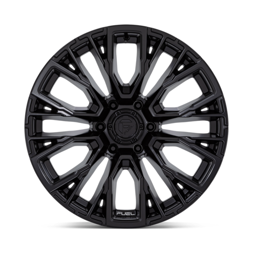 Fuel 1PC D847 Rebar 22-Inch Blackout Wheel, 6x135 Bolt Pattern, 0mm Offset