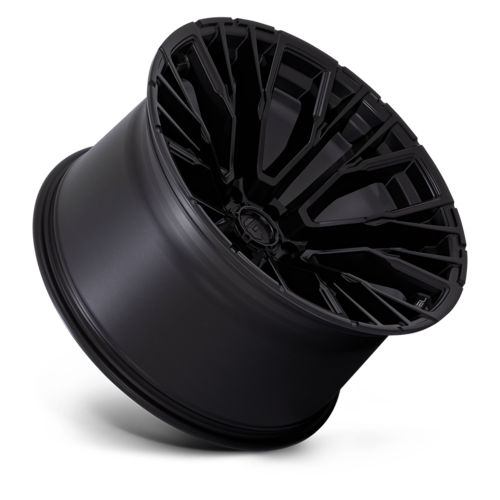 Fuel 1PC D847 Rebar 22x12 6x5.5 Blackout Wheel, -44 Offset