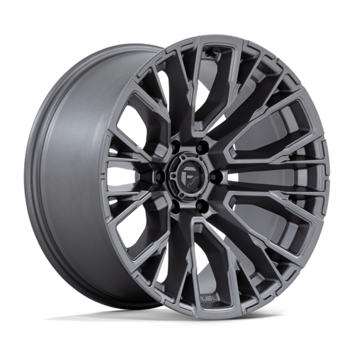 Fuel 1PC D848 Rebar 22x9.5 Wheel, 6x135 Bolt Pattern, Matte Gunmetal