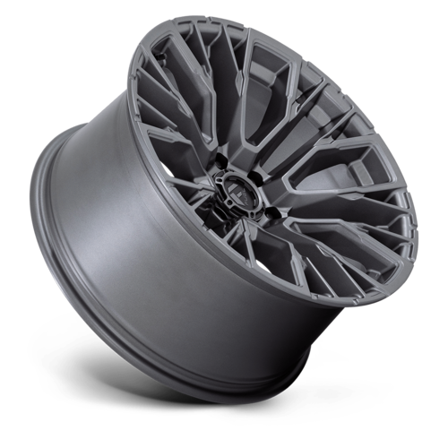 Fuel 1PC D848 Rebar 22x9.5 Matte Gunmetal Wheel, 6x5.5 Bolt Pattern, +0 Offset