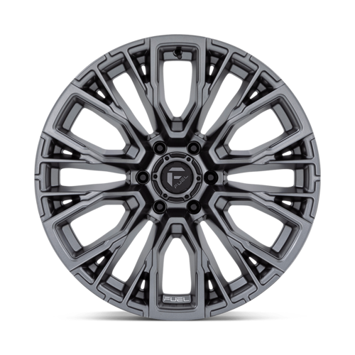 Fuel 1PC D848 Rebar 22x9.5 Wheel, 6x135 Bolt Pattern, Matte Gunmetal