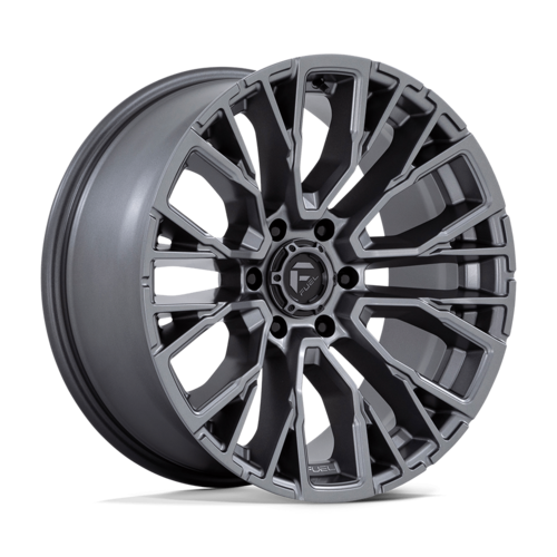 Fuel 1PC D848 Rebar 20x9 6x135 Matte Gunmetal Wheel