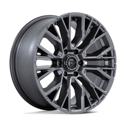 Fuel 1PC D848 Rebar 20-Inch Matte Gunmetal Wheel, 6x135 Bolt Pattern, +20 Offset