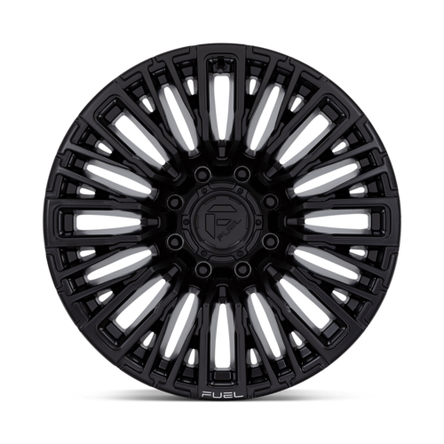 Fuel 1PC D847 Rebar 20x10 8x170 Blackout Wheel, -18 Offset