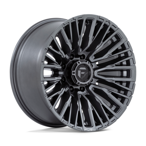 Fuel 1PC D848 Rebar 20x10 Wheel, 8x6.5 Bolt Pattern, Matte Gunmetal