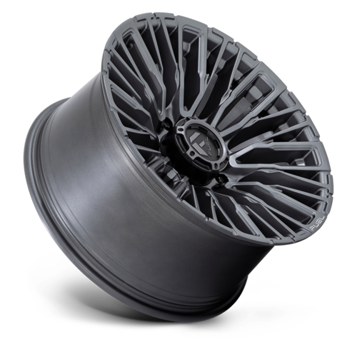 Fuel 1PC D848 Rebar 20-Inch Matte Gunmetal Wheel, 8x180 Bolt Pattern, -18 Offset