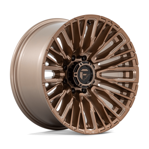 Fuel 1PC D850 Rebar 20x10 8x180 Platinum Bronze Milled Wheel, -18 Offset