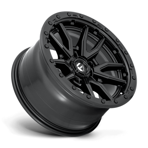 Fuel 1PC D679 Rebel 17x9 Matte Black Wheel, 5x127 Bolt Pattern, -12 Offset